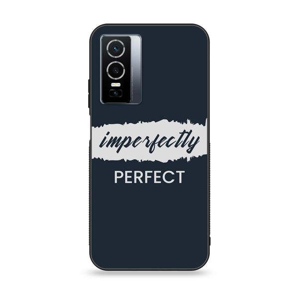 Vivo Y76 5g - Imperfectly - Premium Metal Printed soft Bumper shock Proof Case CS-32142