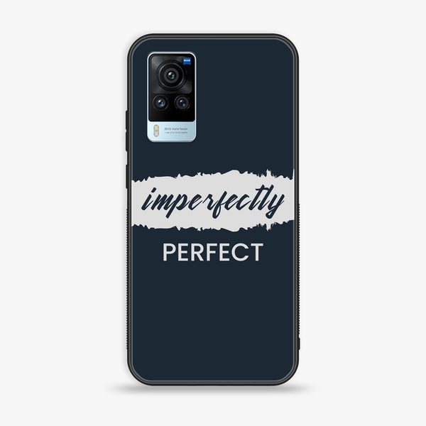 Vivo X60 Pro - Imperfectly - Premium Printed Glass soft Bumper Shock Proof Case