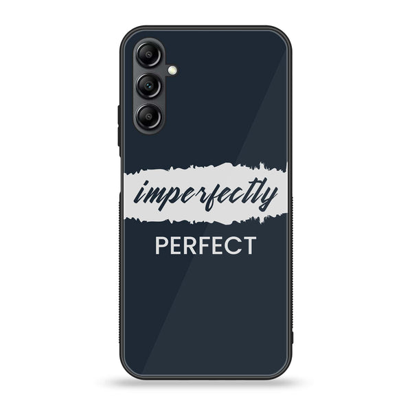 Samsung Galaxy A25 - Imperfectly - Premium Printed Glass soft Bumper Shock Proof Case