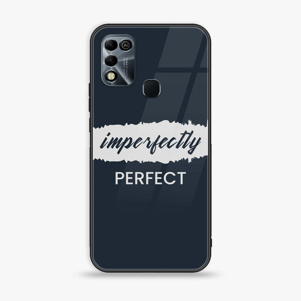 Infinix Hot 11 Play - Imperfectly - Premium Printed Glass soft Bumper Shock Proof Case