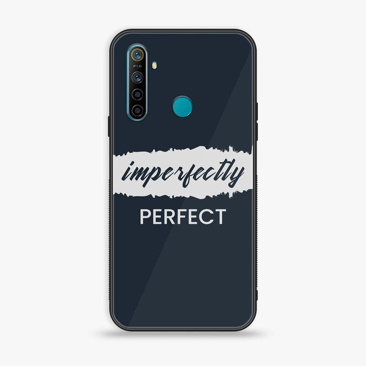 Realme Narzo 10 - Imperfectly - Premium Printed Glass soft Bumper Shock Proof Case