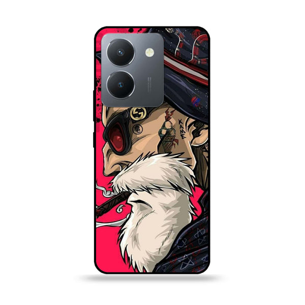 Vivo Y36 4G / Y36 5G / Y78 5G / Y78 Plus 5G / Y27 5G / Y27s / V29 Lite - Master Roshi - Premium Metal  Printed soft Bumper shock Proof Case CS-27703 CS-27704 CS-35237
