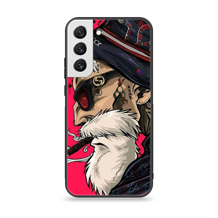 Samsung Galaxy S22 Plus - Master Roshi - Premium Metal Printed soft Bumper shock Proof Case