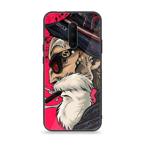 OnePlus 7 Pro - Master Roshi - Premium Metal Printed soft Bumper Shock Proof Case CS-9555 CS-36722