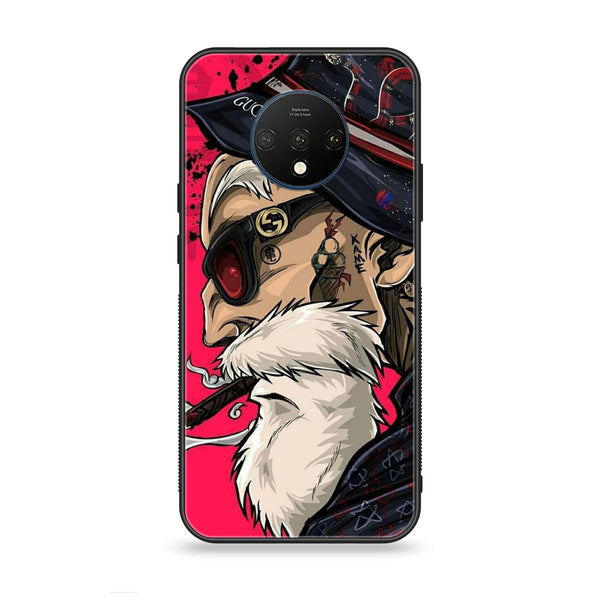 OnePlus 7T - Master Roshi - Premium Metal Printed soft Bumper Shock Proof Case CS-50205