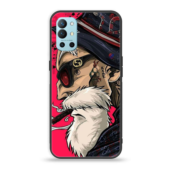 OnePlus 9R - Master Roshi - Premium Printed Glass soft Bumper Shock Proof Case CS-43068