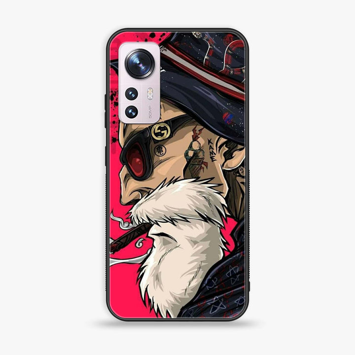 Xiaomi 12 - Master Roshi - Premium Metal Printed soft Bumper shock Proof Case CS-31508