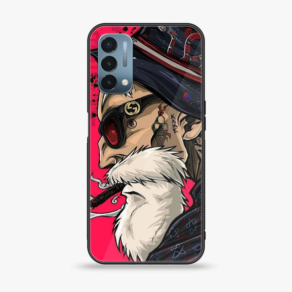 OnePlus Nord N200 5G - Master Roshi - Premium Metal Printed soft Bumper Shock Proof Case CS-10503 CS-27706 CS-31078 CS-39121