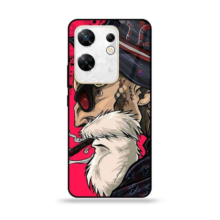 Infinix Zero 30 4G - Master Roshi - Premium Metal Printed soft Bumper shock Proof Case