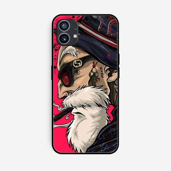 Nothing Phone (1) - Master Roshi - Premium Printed Glass soft Bumper Shock Proof Case