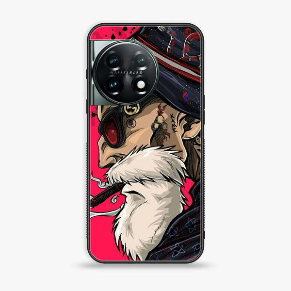 OnePlus 11R - Master Roshi - Premium Metal Printed soft Bumper Shock Proof Case