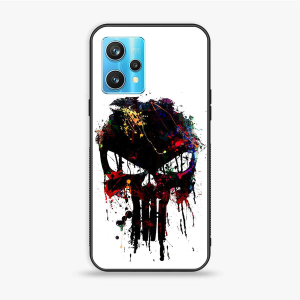OnePlus Nord CE 2 Lite - Punisher Skull Design - Premium Metal Printed soft Bumper Shock Proof Case