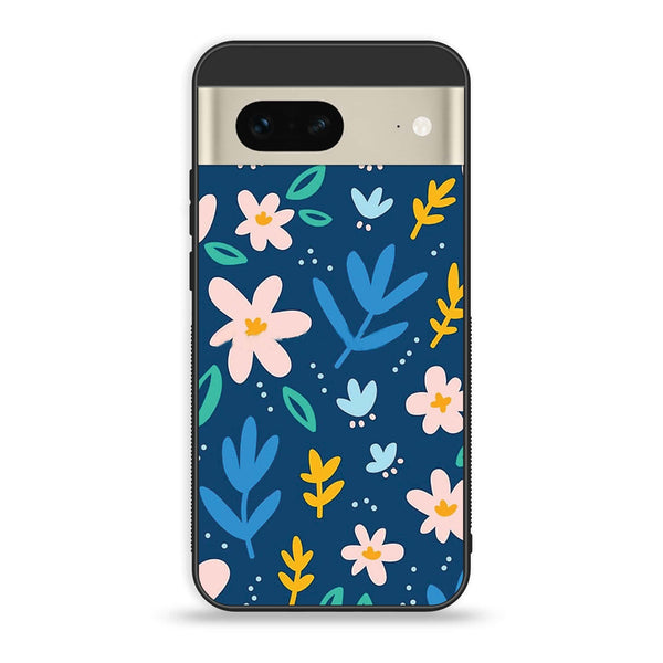 Google Pixel 7a  - Colorful Flowers - Premium Printed soft Bumper Shock Proof Case