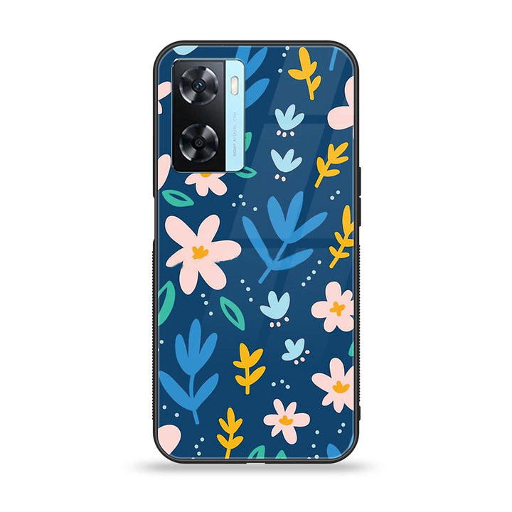 OnePlus Nord N20 SE - Colorful Flowers - Premium Metal Printed soft Bumper Shock Proof Case