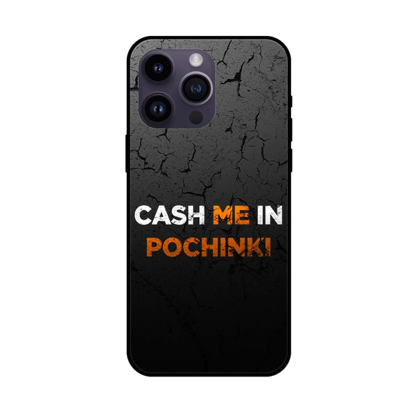 iPhone 12 Pro - Cash Me - Premium Metal Printed soft Bumper shock Proof Case