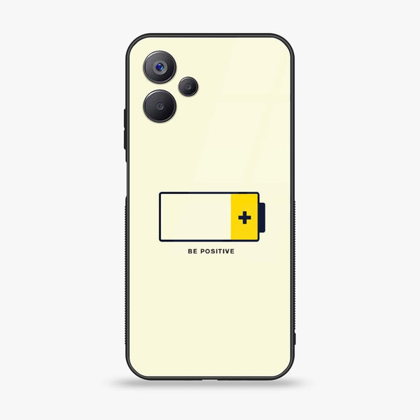 Realme 10 5G - Be Positive Design - Premium Printed Glass soft Bumper Shock Proof Case