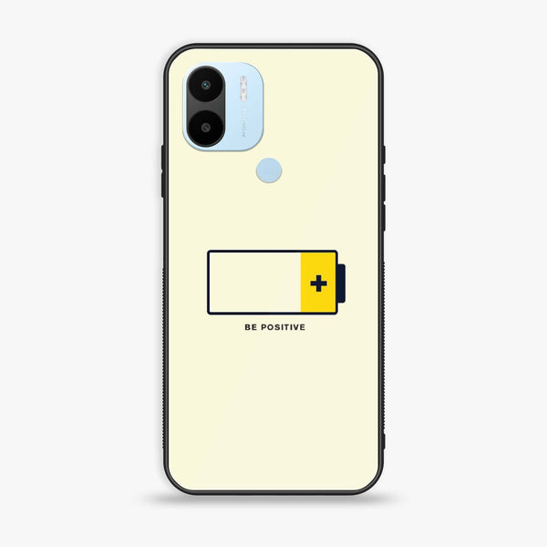Xiaomi Redmi A1 Plus  / Xiaomi Redmi A2 Plus - Be Positive Design - Premium Metal Printed soft Bumper shock Proof Case  CS-29825