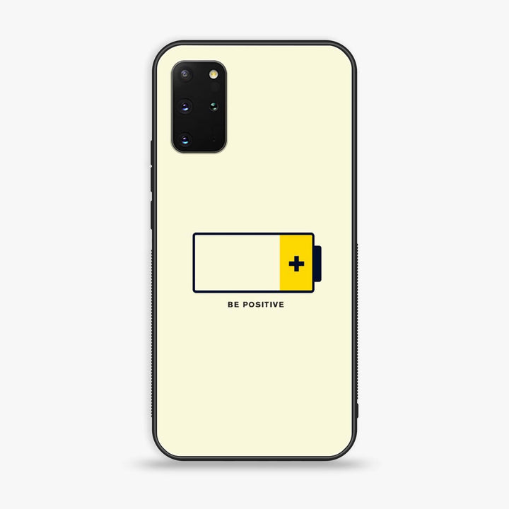 Samsung Galaxy S20 Plus - Be Positive Design - Premium Printed Glass soft Bumper Shock Proof Case CS-14737