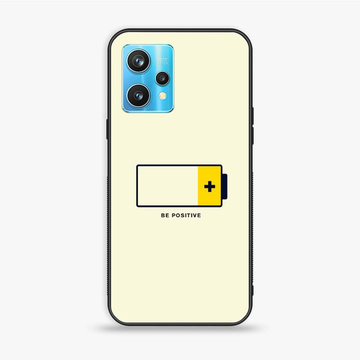 Realme 9 Pro - Be Positive Design - Premium Printed Glass soft Bumper Shock Proof Case