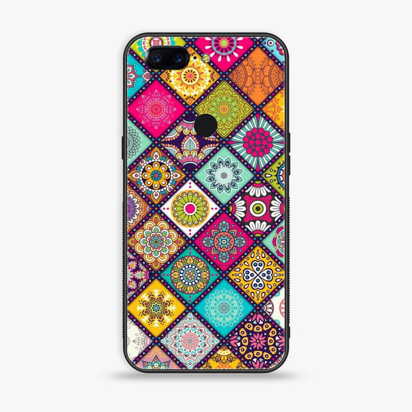 OnePlus 5T - Mandala Art Design - Premium Metal Printed soft Bumper Shock Proof Case
