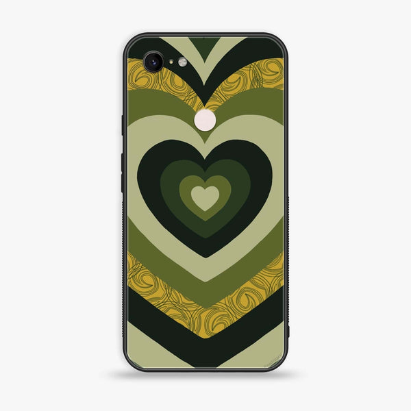 Google Pixel 3 - Heart Beat Series 2.0 - Premium Metal Printed soft Bumper Shock Proof Case