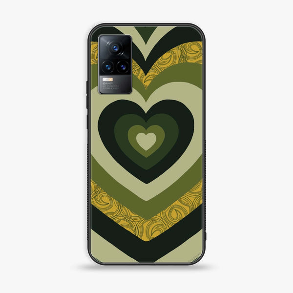 Vivo Y73 - Heart Beat Series 2.0 - Premium Metal Printed soft Bumper shock Proof Case