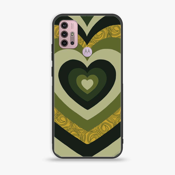 Motorola Moto G20 - Heart Beat Series 2.0 - Premium Printed Glass soft Bumper shock Proof Case