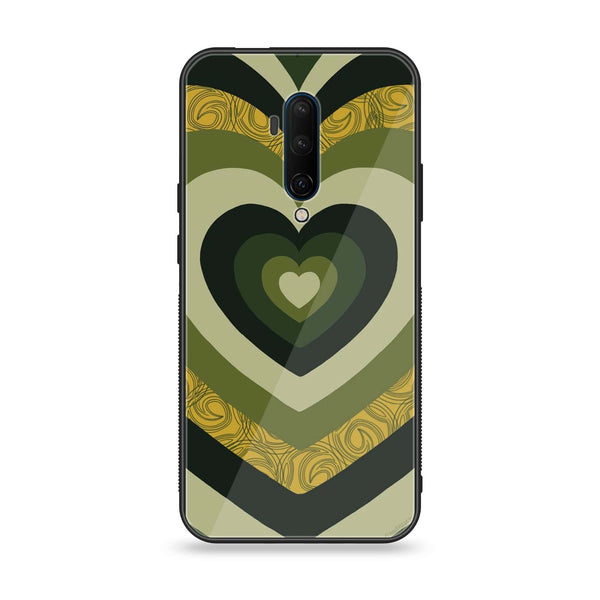 OnePlus 7T Pro - Heart Beat Series 2.0 - Premium Printed Glass soft Bumper shock Proof Case