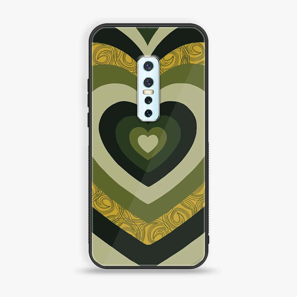 VIVO V17 PRO - Heart Beat Series 2.0 - Premium Printed Glass soft Bumper shock Proof Case