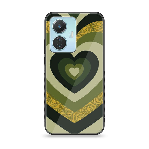 Vivo Y55 4G Heart Beat Series 2.0 Premium Printed Glass soft Bumper shock Proof Case