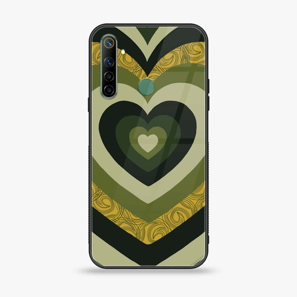 Realme Narzo 10 Heart Beat 2.0 Series Premium Printed Glass soft Bumper shock Proof Case