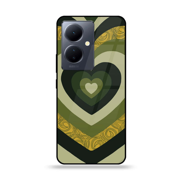 Vivo Y78 - Heart Beat Series 2.0 - Premium Printed Glass soft Bumper shock Proof Case