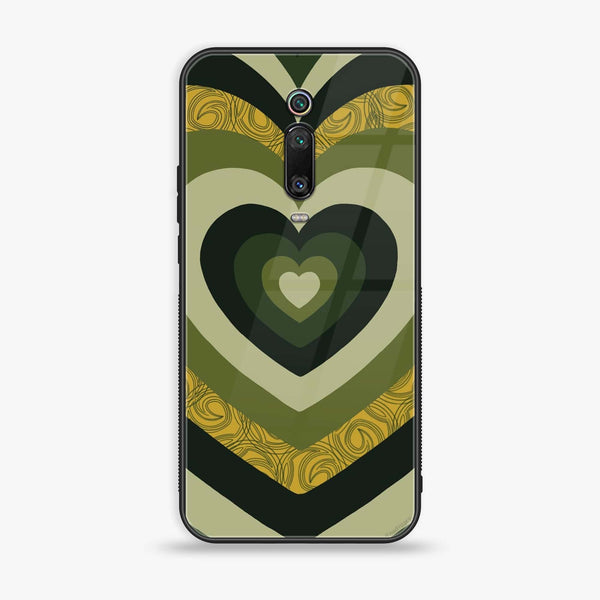 Xiaomi Mi 9T - Heart Beat Series 2.0 - Premium Printed Glass soft Bumper shock Proof Case