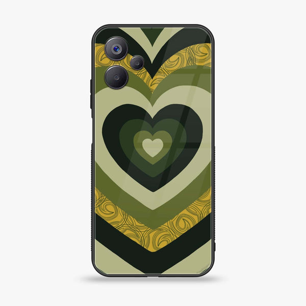 Realme 10 5G - Heart Beat Series 2.0 - Premium Printed Glass soft Bumper shock Proof Case