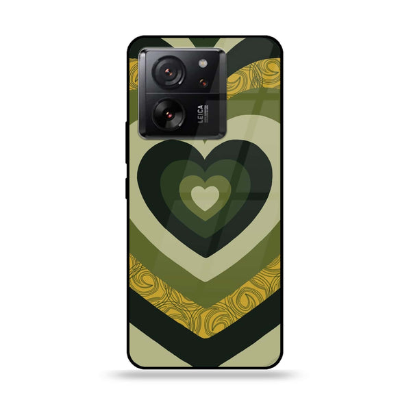Xiaomi 13T Pro - Heart Beat Series 2.0 - Premium Printed Glass soft Bumper shock Proof Case