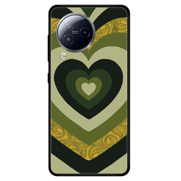 XIAOMI CIVI 3 - Heart Beat Series 2.0 - Premium Printed Glass soft Bumper shock Proof Case