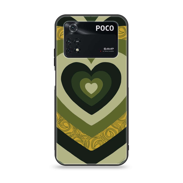 Xiaomi Poco M4 Pro 4G - Heart Beat Series 2.0 - Premium Printed Glass soft Bumper shock Proof Case