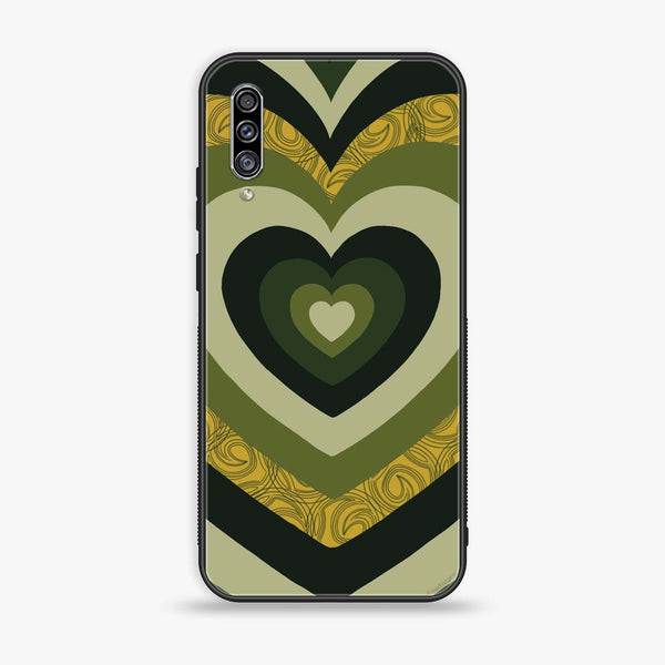 Galaxy A50/ A50s/ A30s - Heart Beat Series 2.0 - Premium Printed Glass soft Bumper shock Proof Case