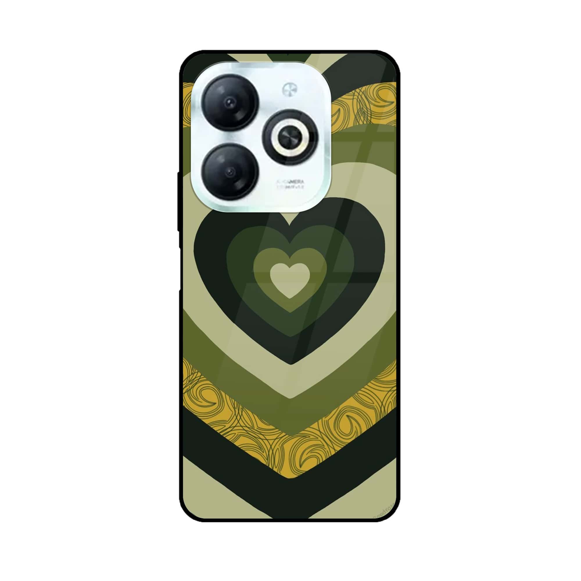 Tecno Spark 20 - Heart Beat Series 2.0 - Premium Printed Glass soft Bumper shock Proof Case