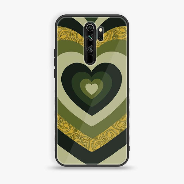 Redmi Note 8 Pro - Heart Beat Series 2.0 - Premium Printed Glass soft Bumper shock Proof Case