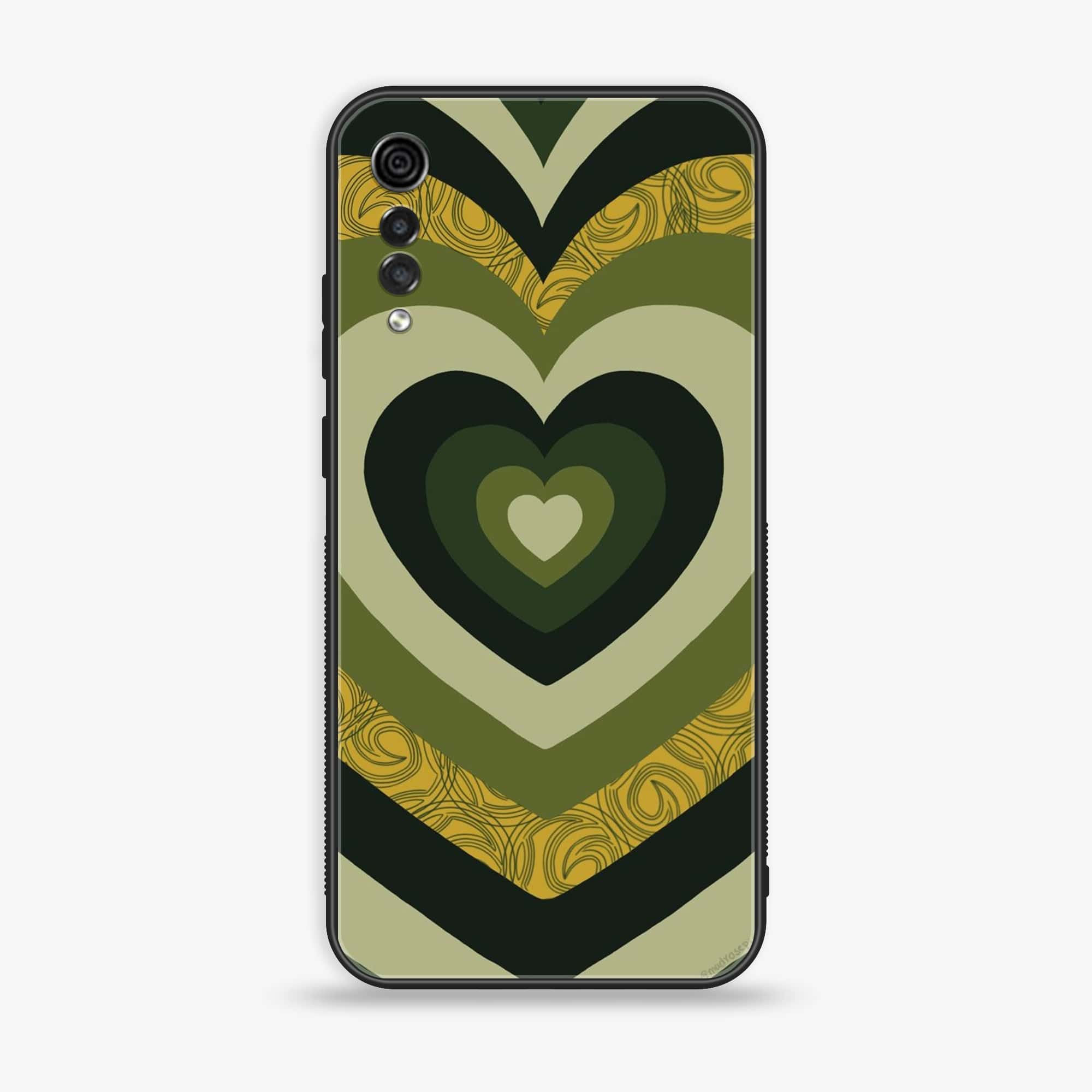 LG Velvet - Heart Beat Series 2.0 - Premium Printed Glass soft Bumper shock Proof Case