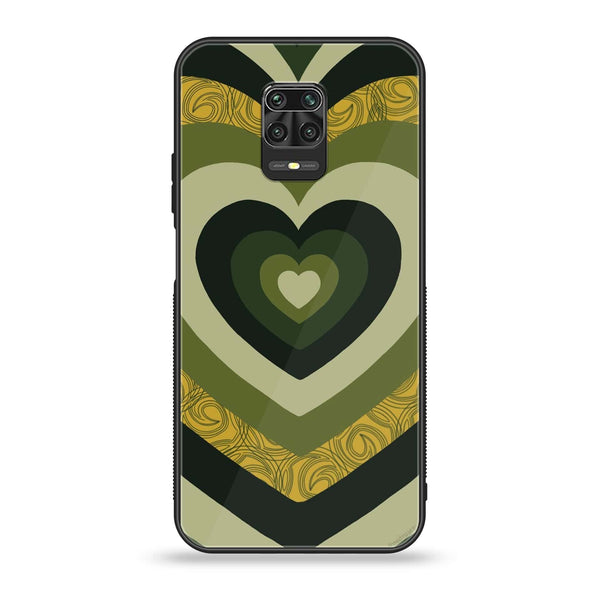 Xiaomi Redmi Note 9 Pro - Heart Beat Series 2.0 - Premium Printed Glass soft Bumper shock Proof Case