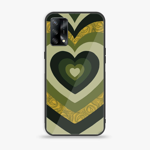 Oppo F19s - Heart Beat Series 2.0 - Premium Metal Printed soft Bumper shock Proof Case