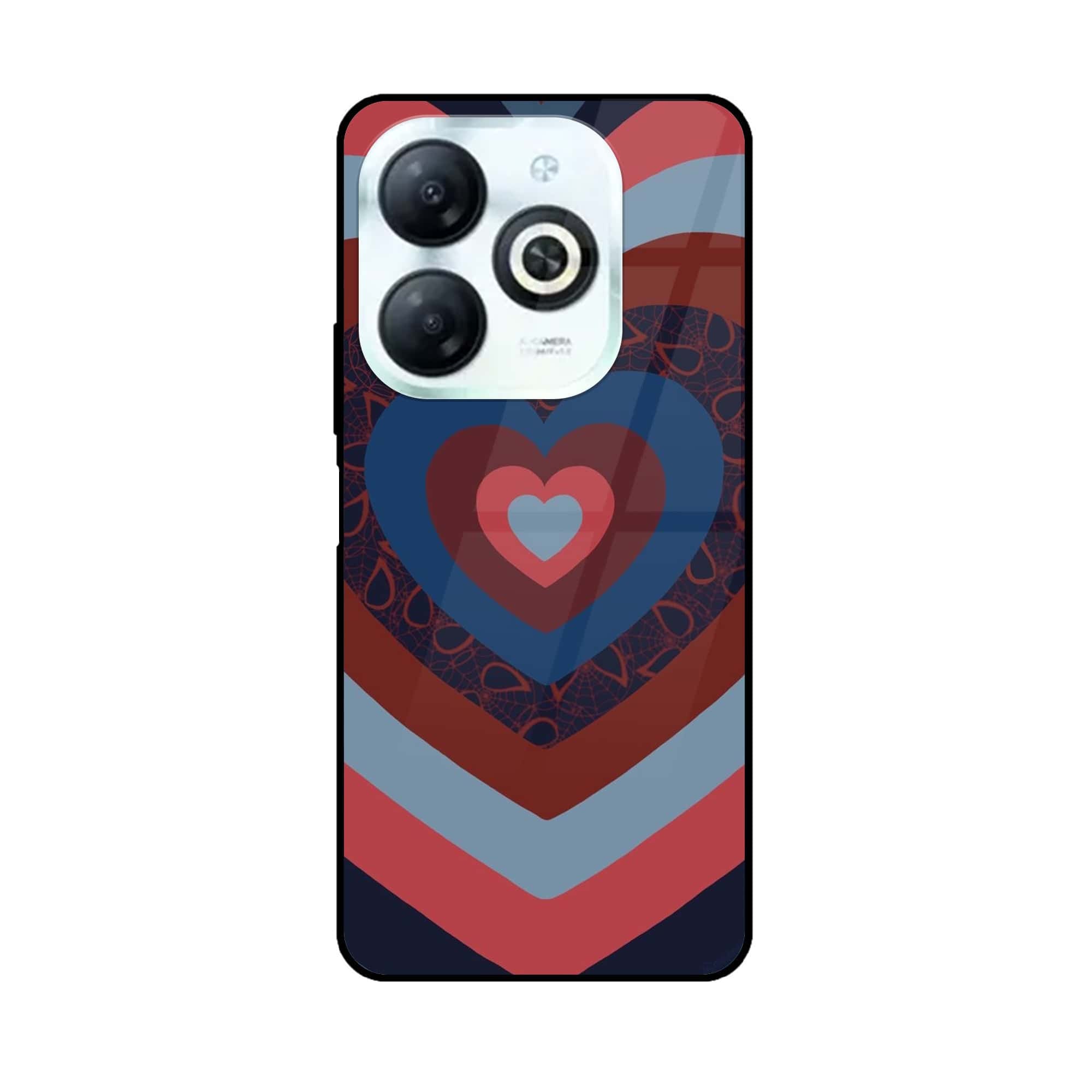 Tecno Spark 20 - Heart Beat Series 2.0 - Premium Printed Glass soft Bumper shock Proof Case