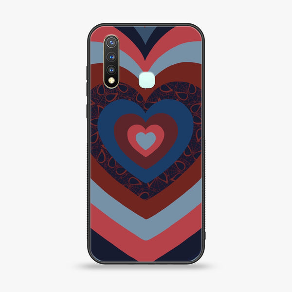 Vivo Y19 - Heart Beat Design 2 2.0 - Premium Printed Glass soft Bumper shock Proof Case CS-41587