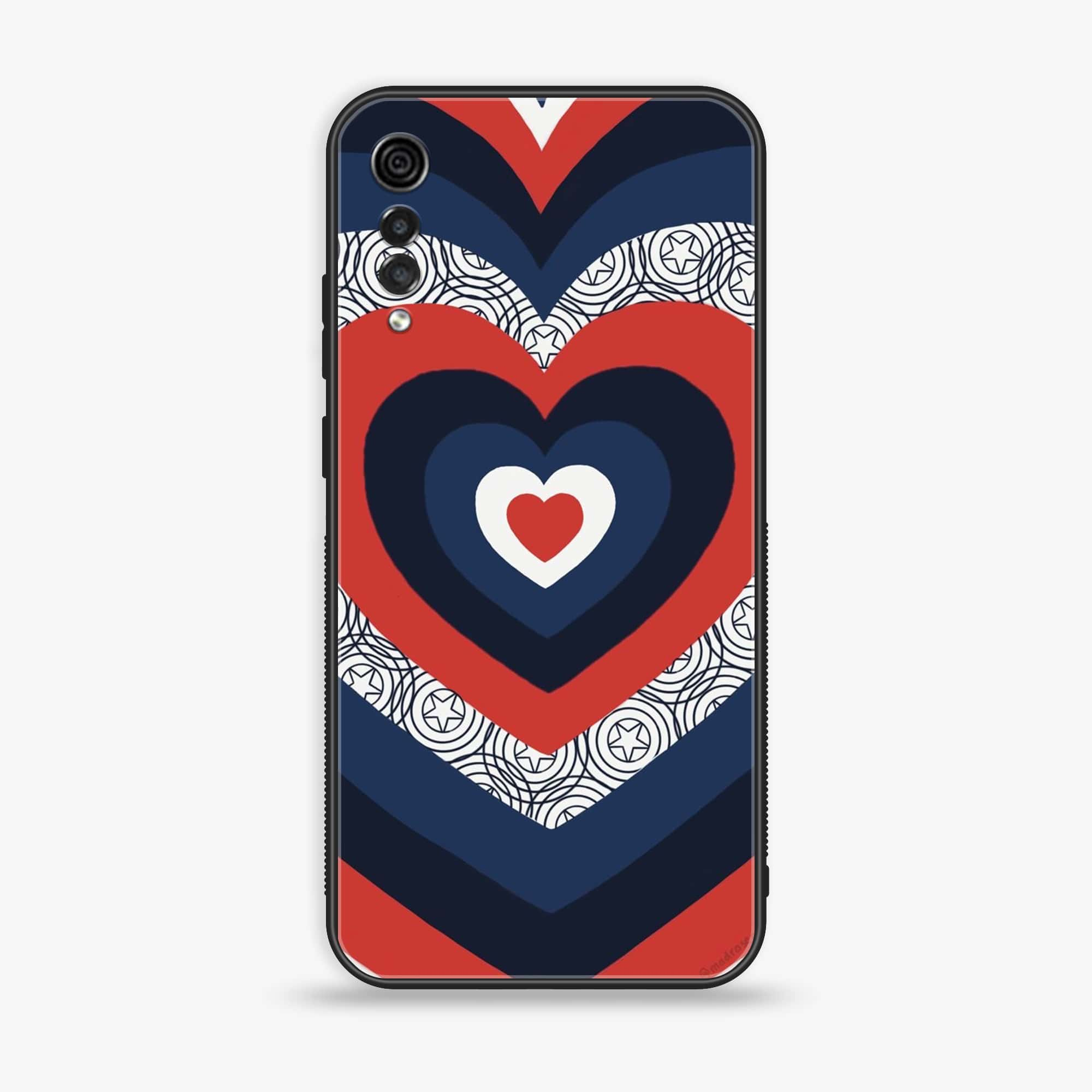 LG Velvet - Heart Beat Series 2.0 - Premium Printed Glass soft Bumper shock Proof Case