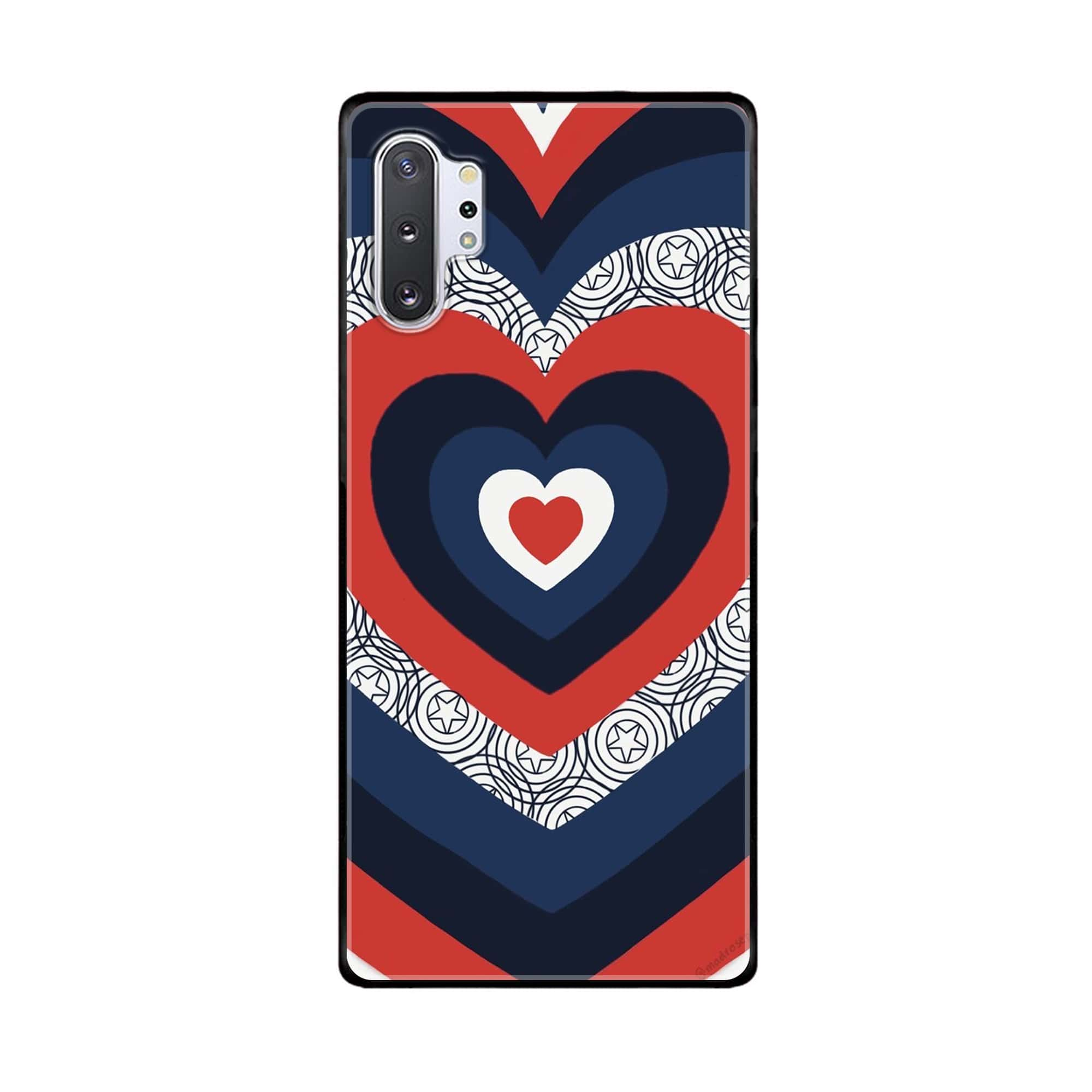 Galaxy Note 10 Pro/Plus - Heart Beat Series 2.0 - Premium Printed Glass soft Bumper shock Proof Case