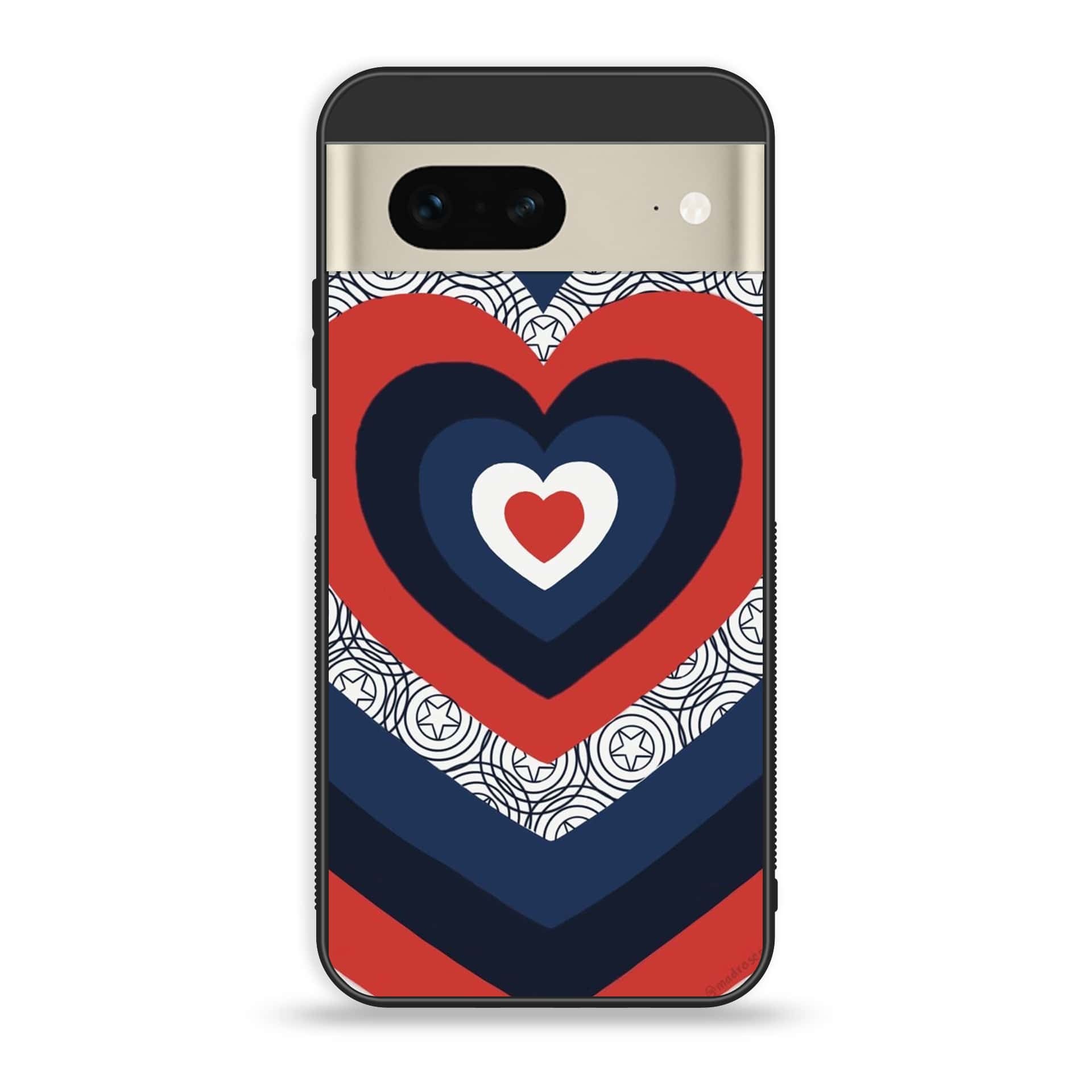 Google Pixel 7a  - Heart Beat Series 2.0 - Premium Printed soft Bumper Shock Proof Case