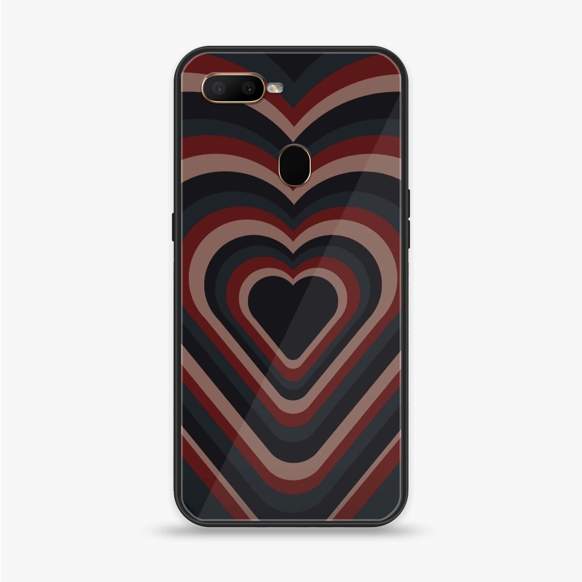 Oppo A12  - Heart Beat Series 2.0 - Premium Printed soft Bumper shock Proof Case