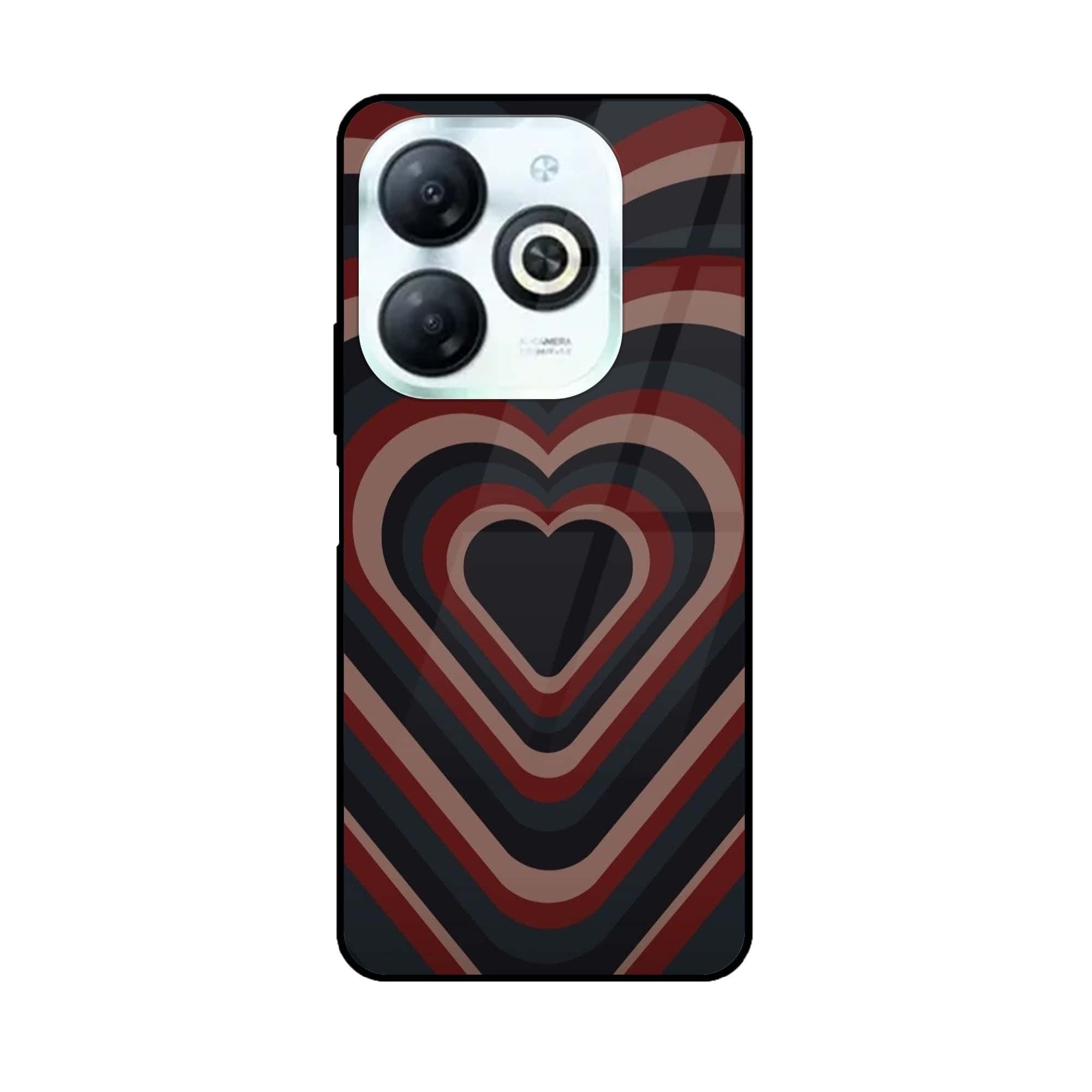 Tecno Spark 20 - Heart Beat Series 2.0 - Premium Printed Glass soft Bumper shock Proof Case